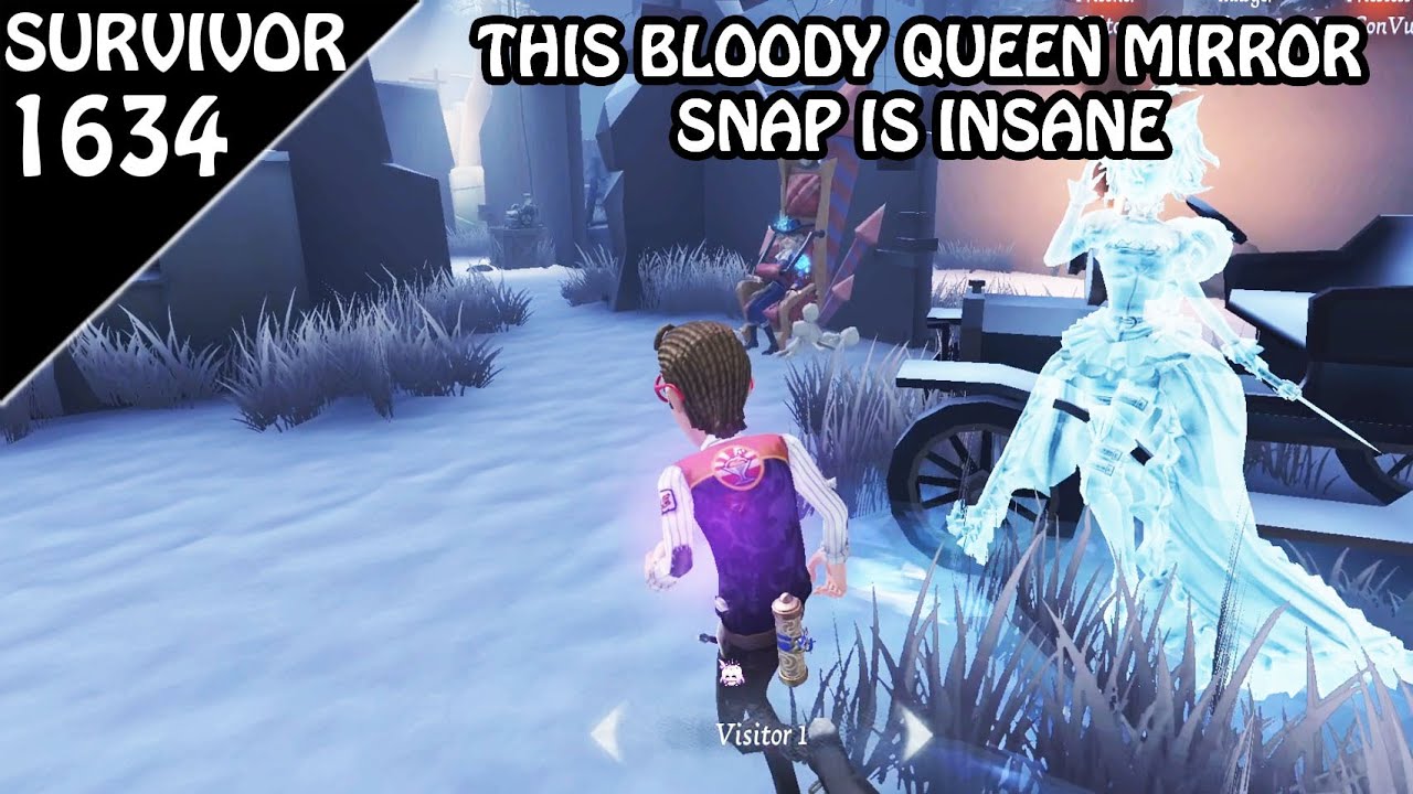 When Bloody Queen's mirror have 100% hit rate - Survivor Rank #1634 (Identity v)