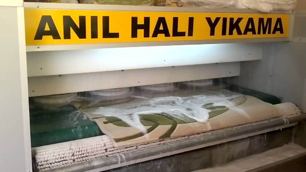 Halı yıkama fabrikada nasıl yıkanır diyenler izlesin
