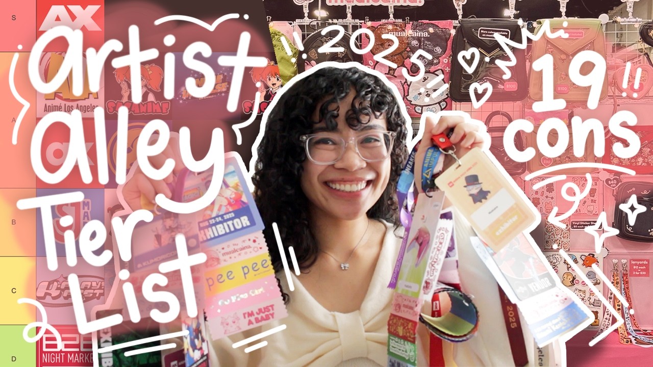 💸 I Spent $8,400+ on Artist Alley Tables | Ranking ALL my Anime Cons 2025