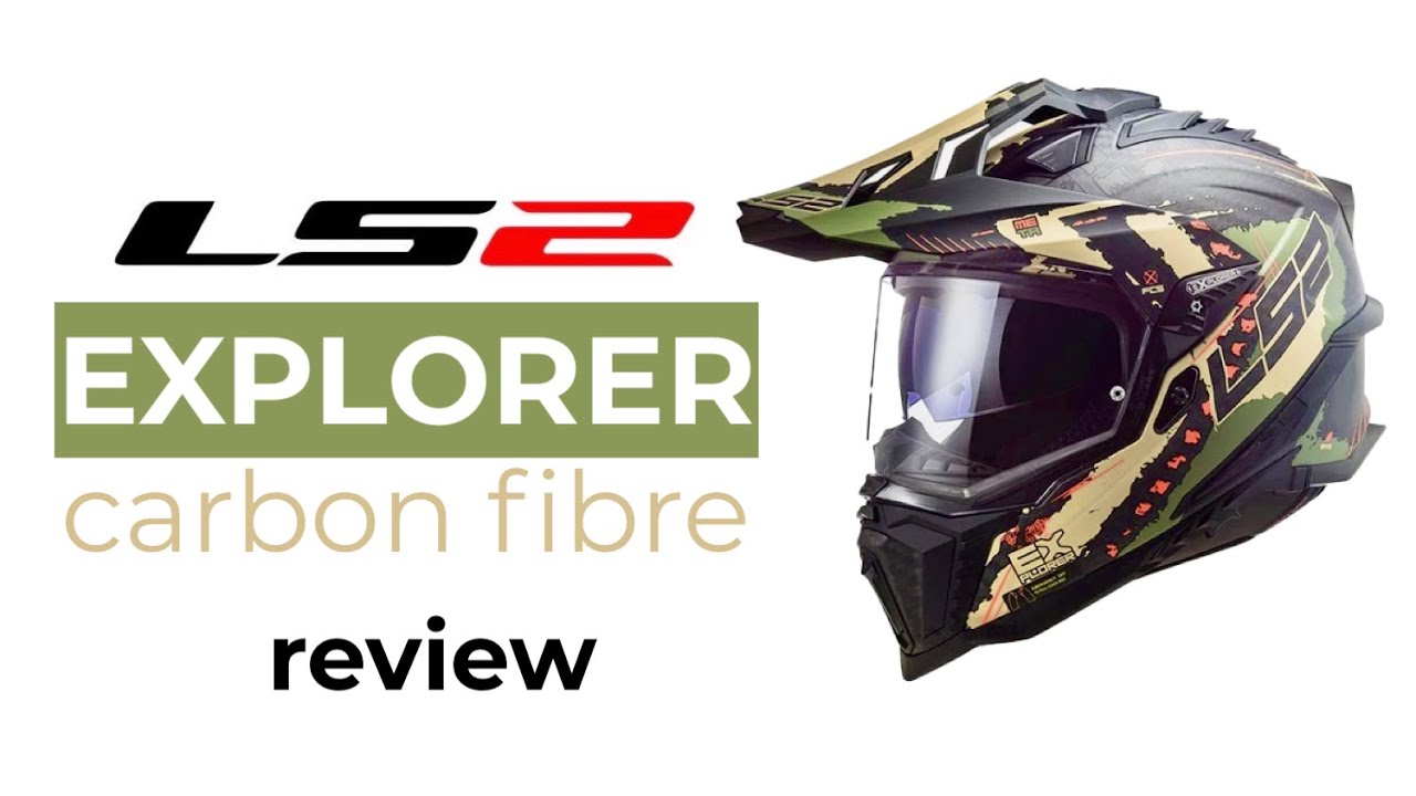 LS2 Explorer Carbon adventure helmet review