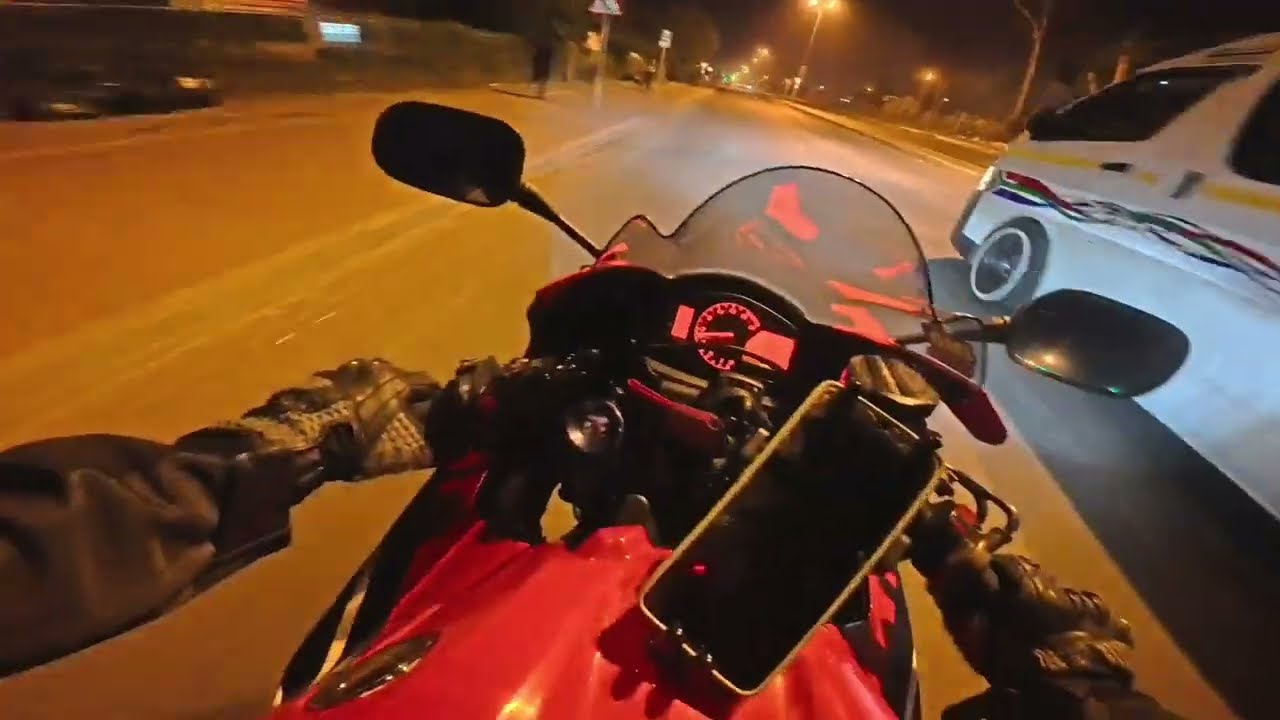 Bloemfontein Night ride Episode 1/South Africa/Honda Cbr600rr