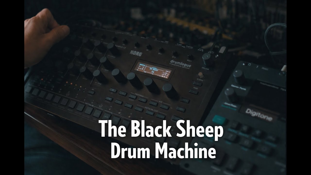 Korg Drumlogue - The Black Sheep Drum Machine