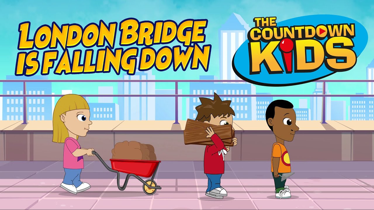London Bridge Is Falling Down - The Countdown Kids | Kids Songs & Nursery Rhymes | Lyric Video