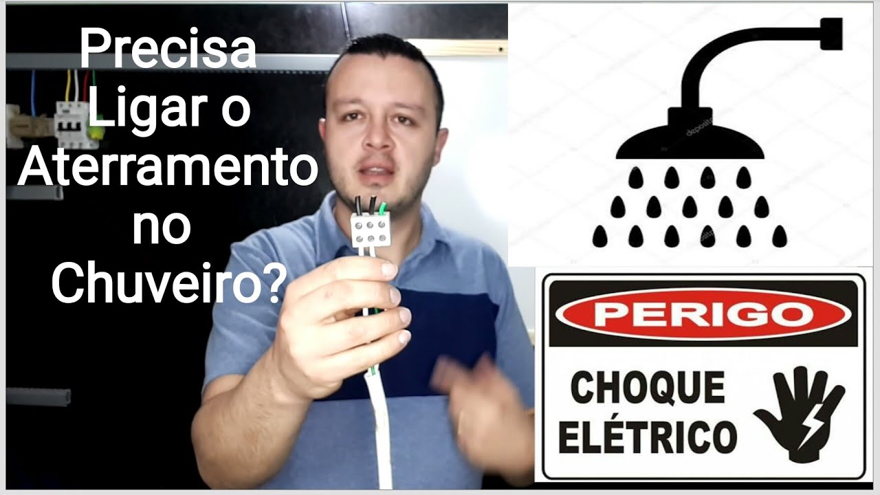 Choque no chuveiro!  Como funciona o terra?