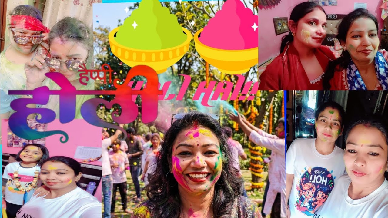 Ise kahte h pyar 🥰♥️Holi h ya golgappa challenge 🫟🤪✅  #Holi #family vlog-71 #Dosti |naina ki lado |