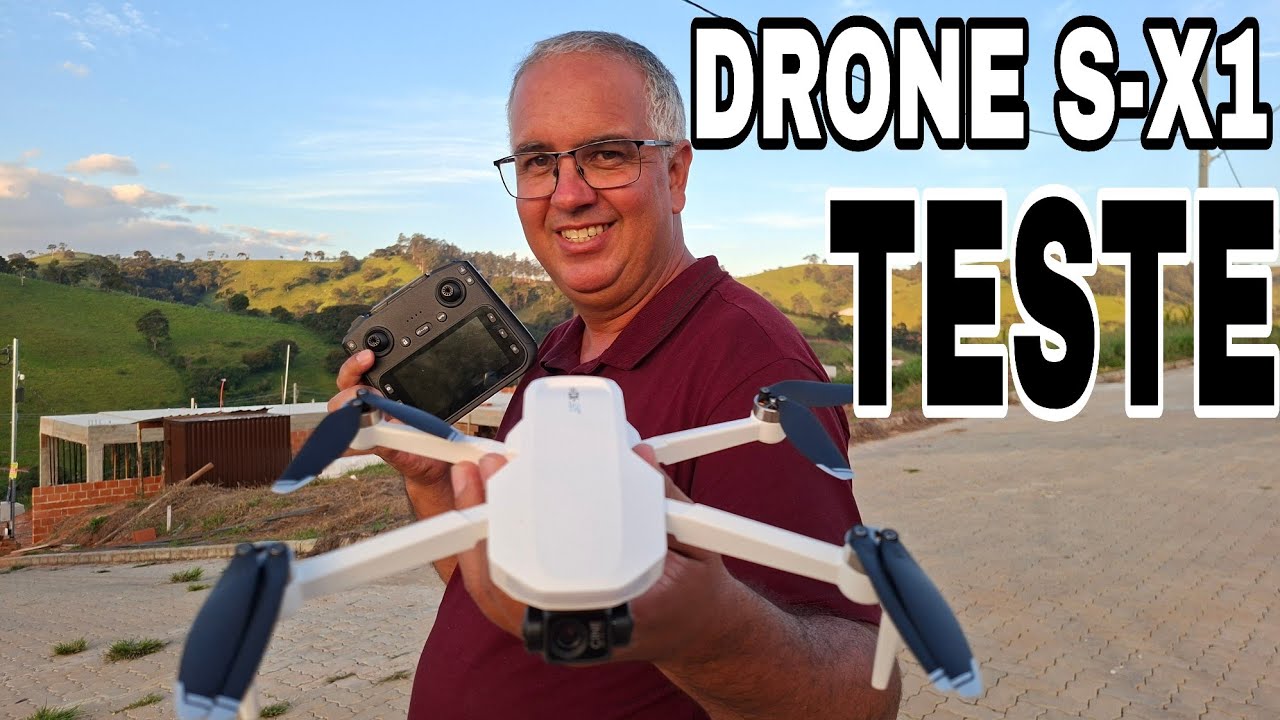 TESTE COMPLETO DO DRONE S-X1 