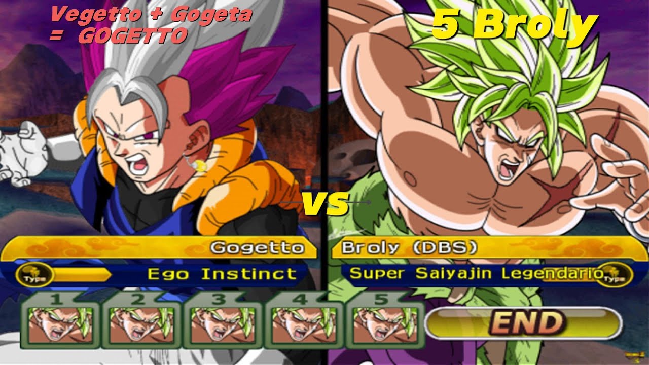 DBZ BT3 SÓ UM SOBREVIVE! VEGETTO CONTRA 5 BROLYS (BATALHA ÉPICA)