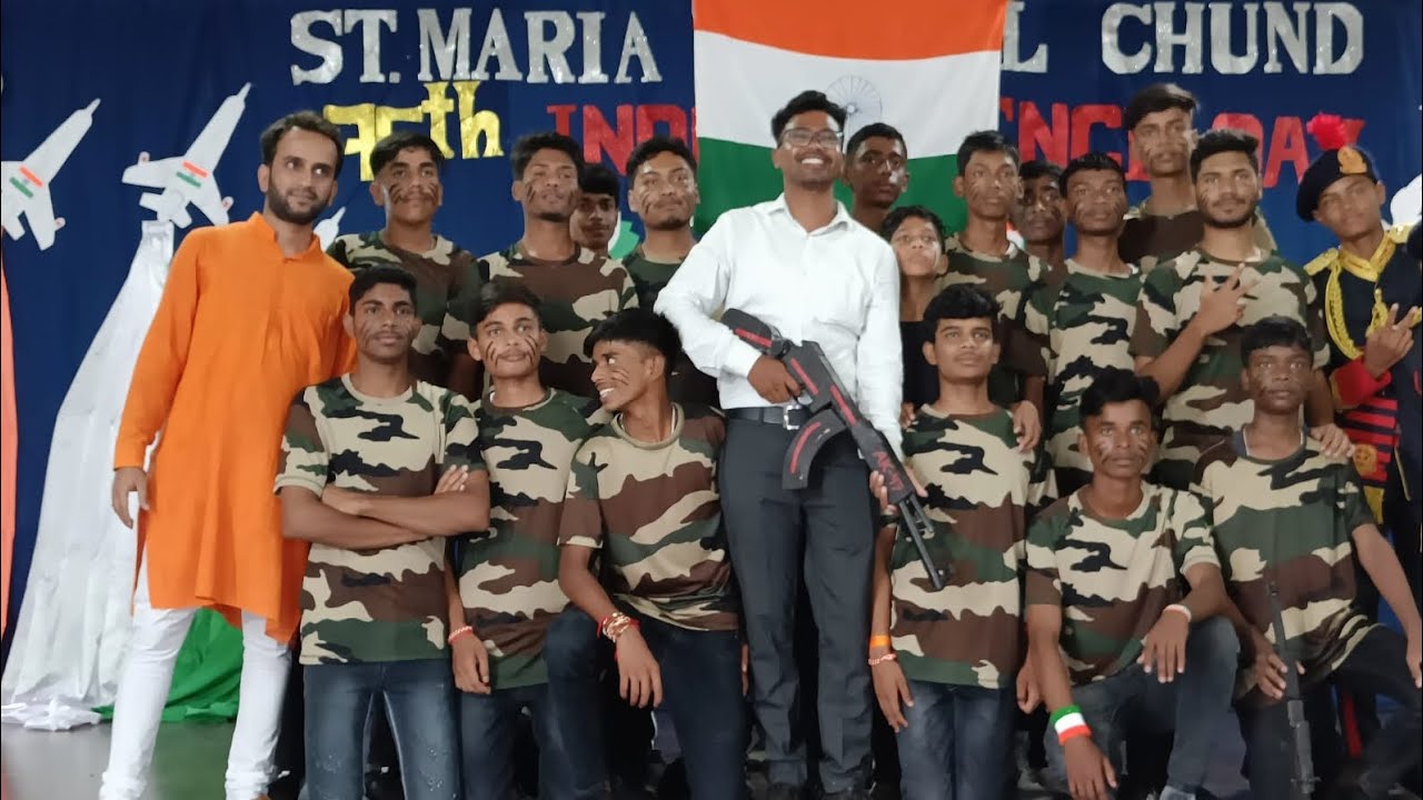Jai Ho ||Teri Metti|| Patriotic dance by St. Maria school boys