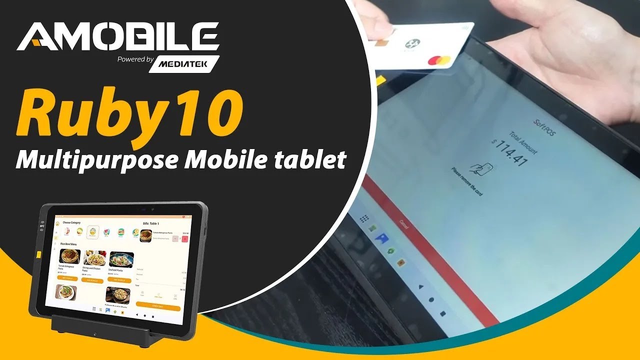 Ruby10 – Multipurpose Mobile tablet | AMobile Solutions