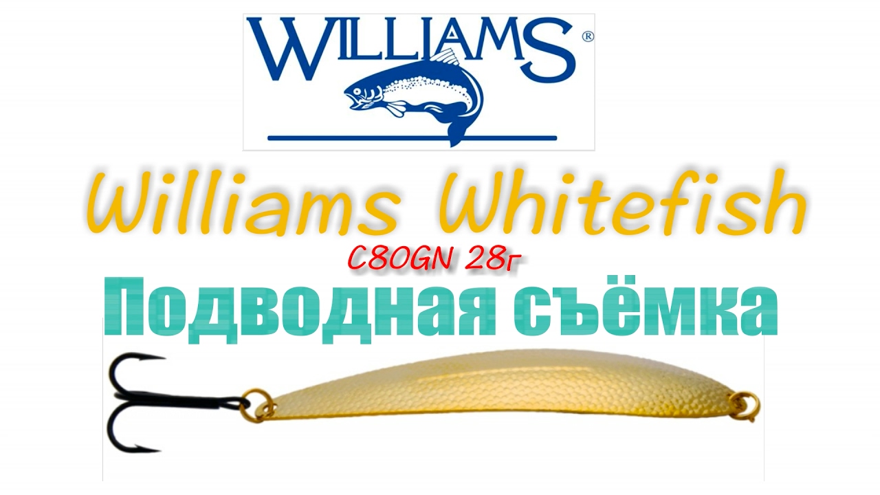 Одна из  лучших колеблющихся блесен! Очень живая игра! Williams Whitefish 28г.