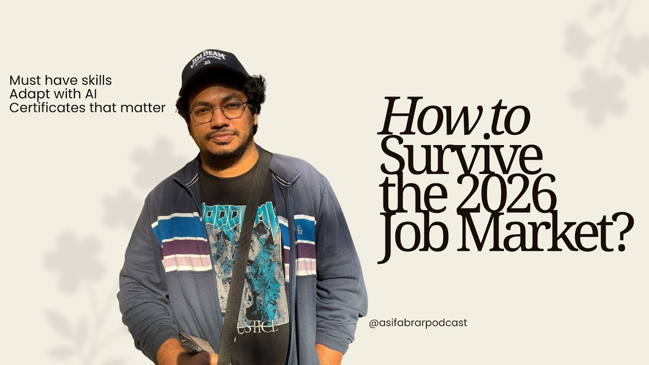 How to Survive the 2026 Job Market (Especially in Bangladesh) | ২০২৬-এর জব মার্কেটে কি দরকার