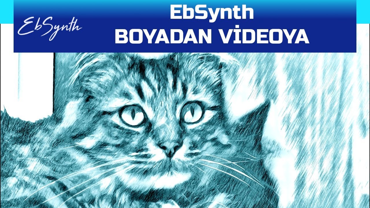 EbSynth - Boyama Efektlerini Videoya Dönüştürün