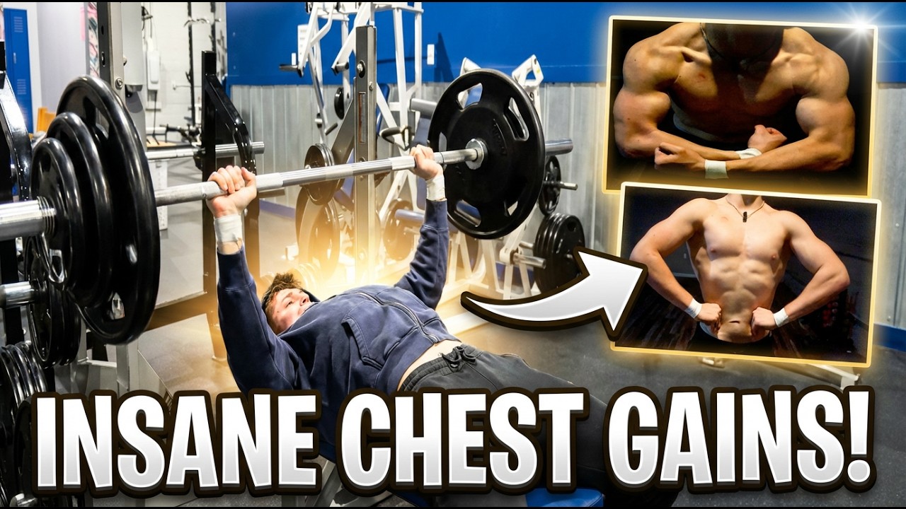 INSANE CHEST GAINS (GYM VLOG)