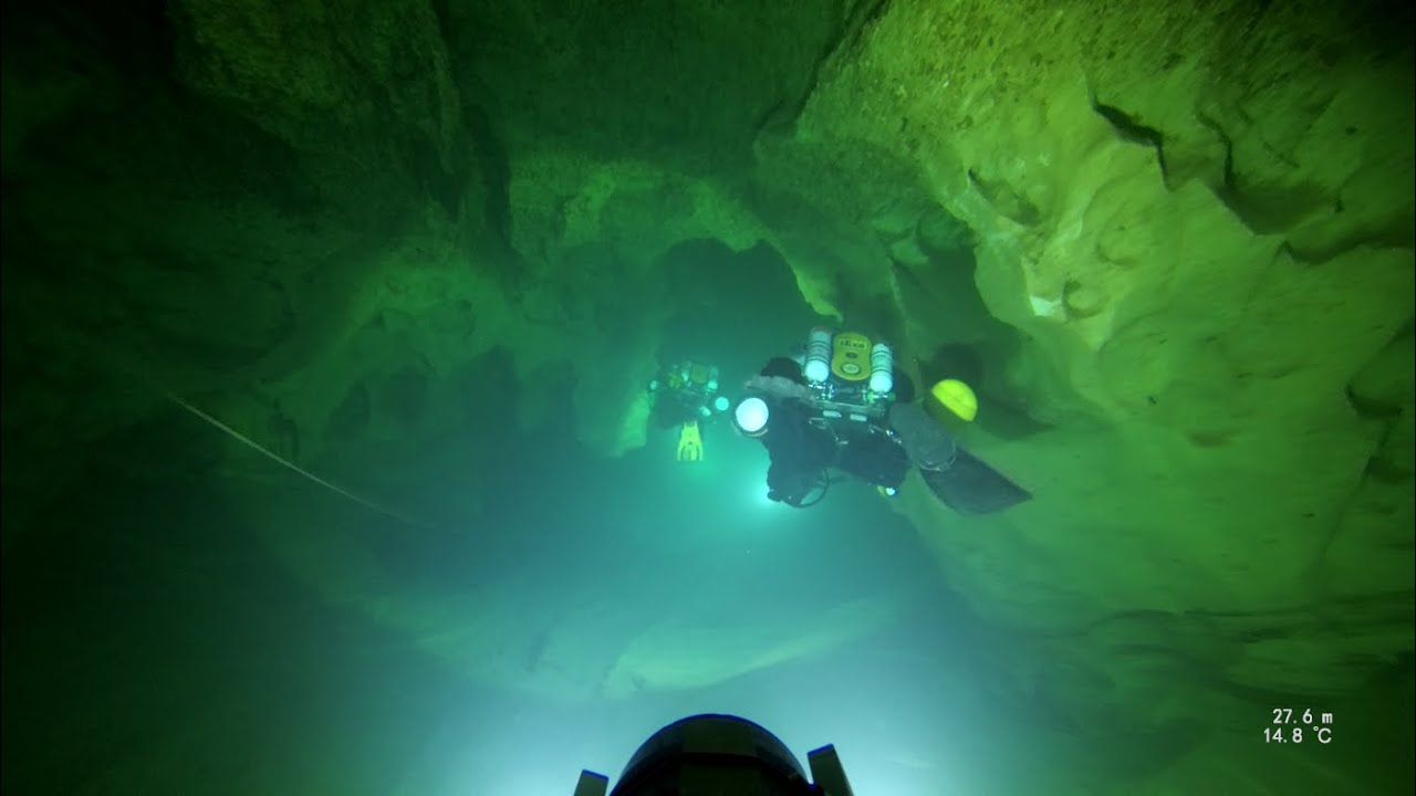 Source de Marnade - Cave diving rEvo + triton CCR & seacraft dpv