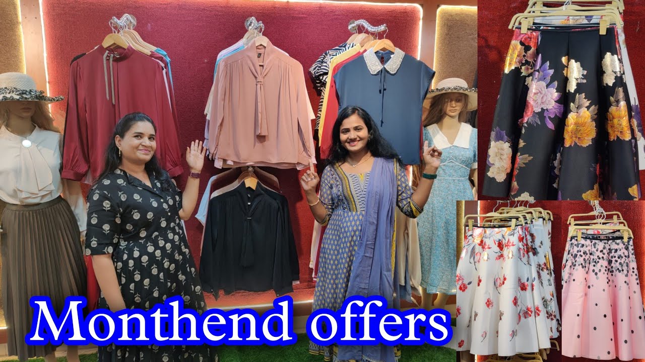 అదిరిపోయే మంత్ ఎండ్ ఆఫర్లు|#Korean #imported&western dresses|Month end offers|Worldwide ship|#Bsmart