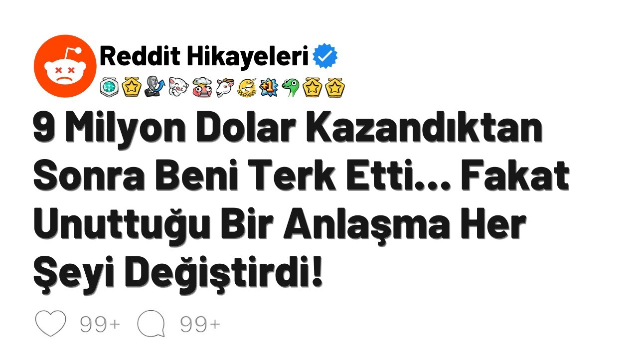 9 Milyon Dolar Kazandıktan Sonra Beni Terk Etti.. Fakat Unuttuğu bir Anlaşma Her Şeyi Değiştirdi!