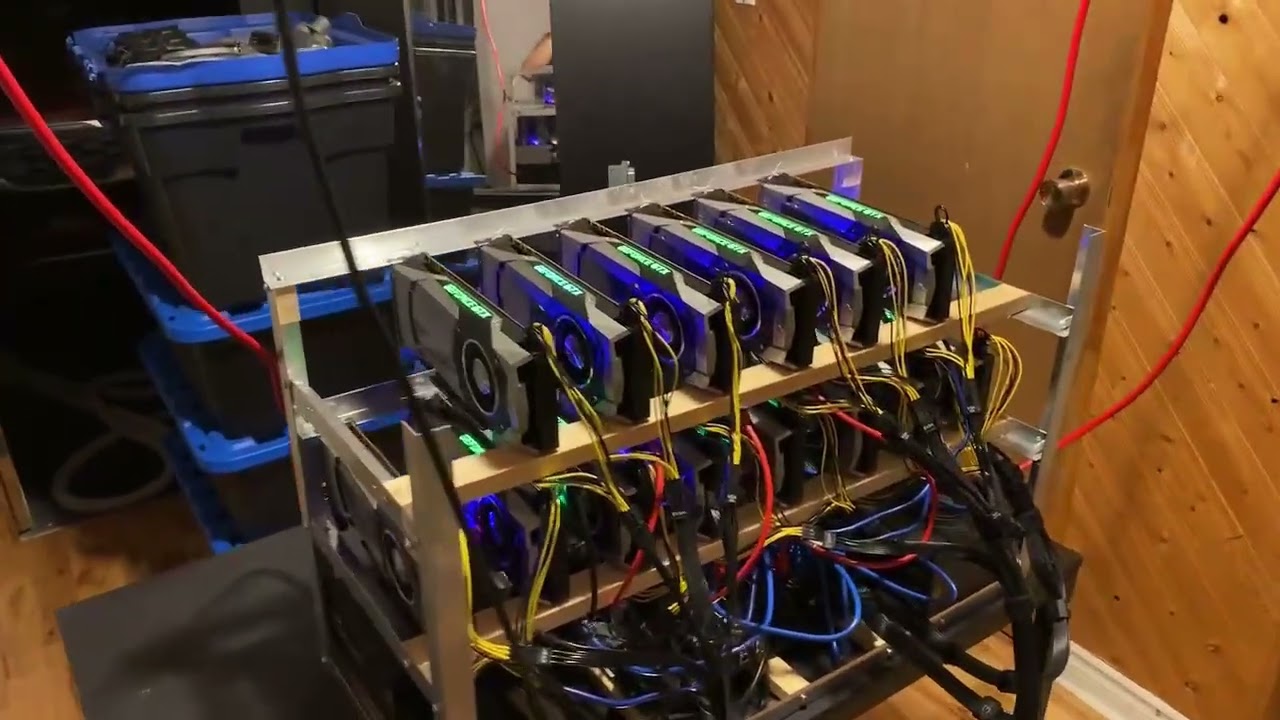 My Ethereum mining rig. December 2021.