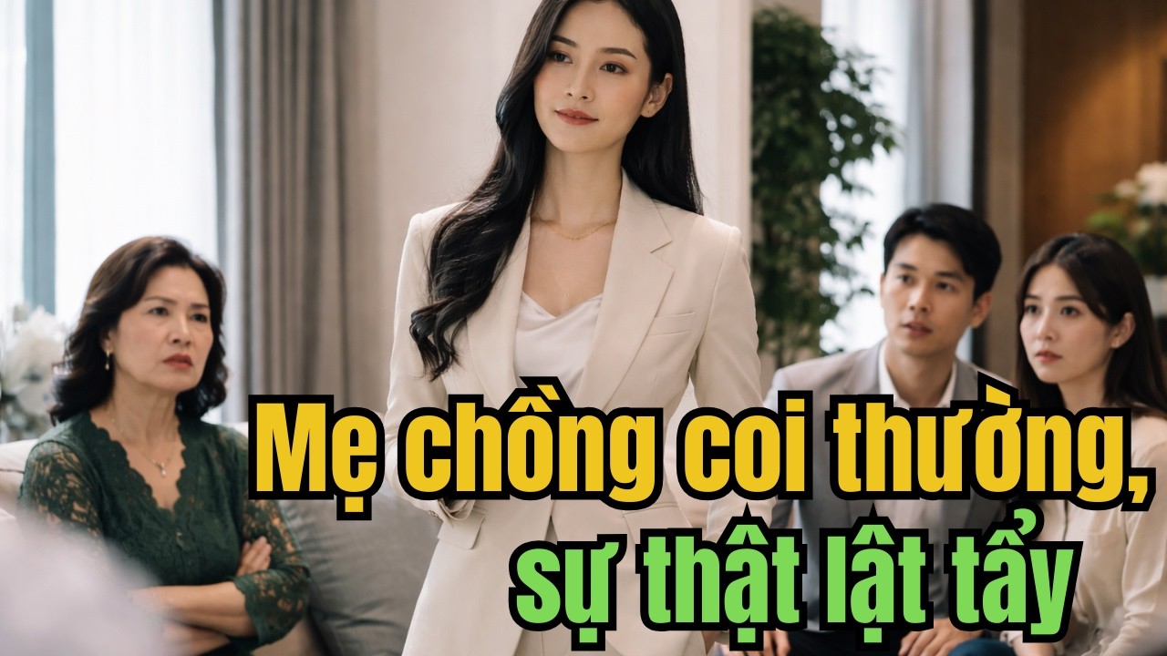 Họp Gia Đình, Mẹ Chồng Phán: “Con Tao Bỏ Mày Mới Thành Công”, Tôi Gọi Bố Và Sự Thật Bị Lật Tẩy