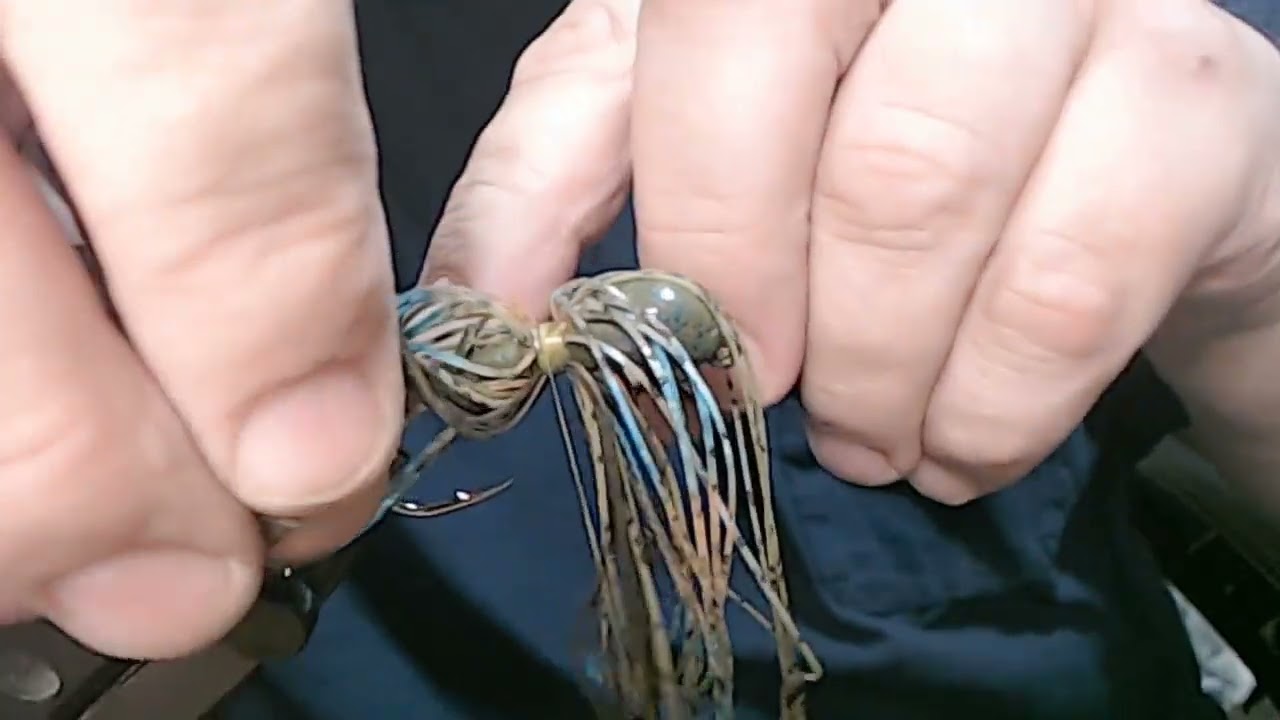 Weedless Compact Jig - Alabama Blue Craw