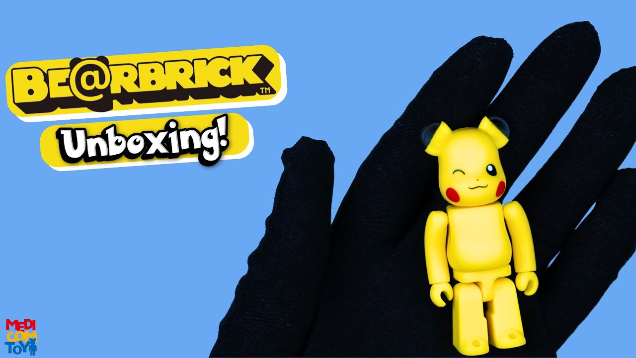 Pikachu ♀ BE@RBRICK Unboxing | ASMR | Medicom 2022