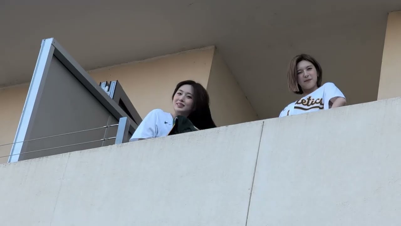 250801 – NMIXX x MLB & Athletics @ Sutter Health Park – Fan Service and Candid Moments