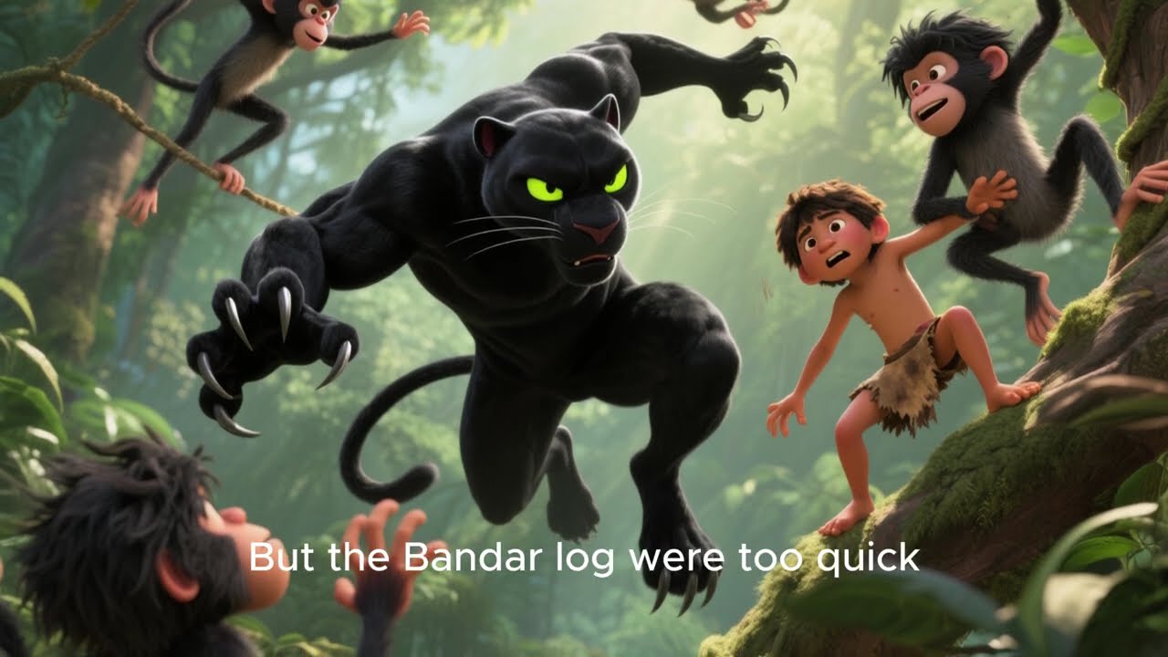 The Jungle Book 3D Animation | Chapter 3 Into the Wild | Pixar-Style Short Film