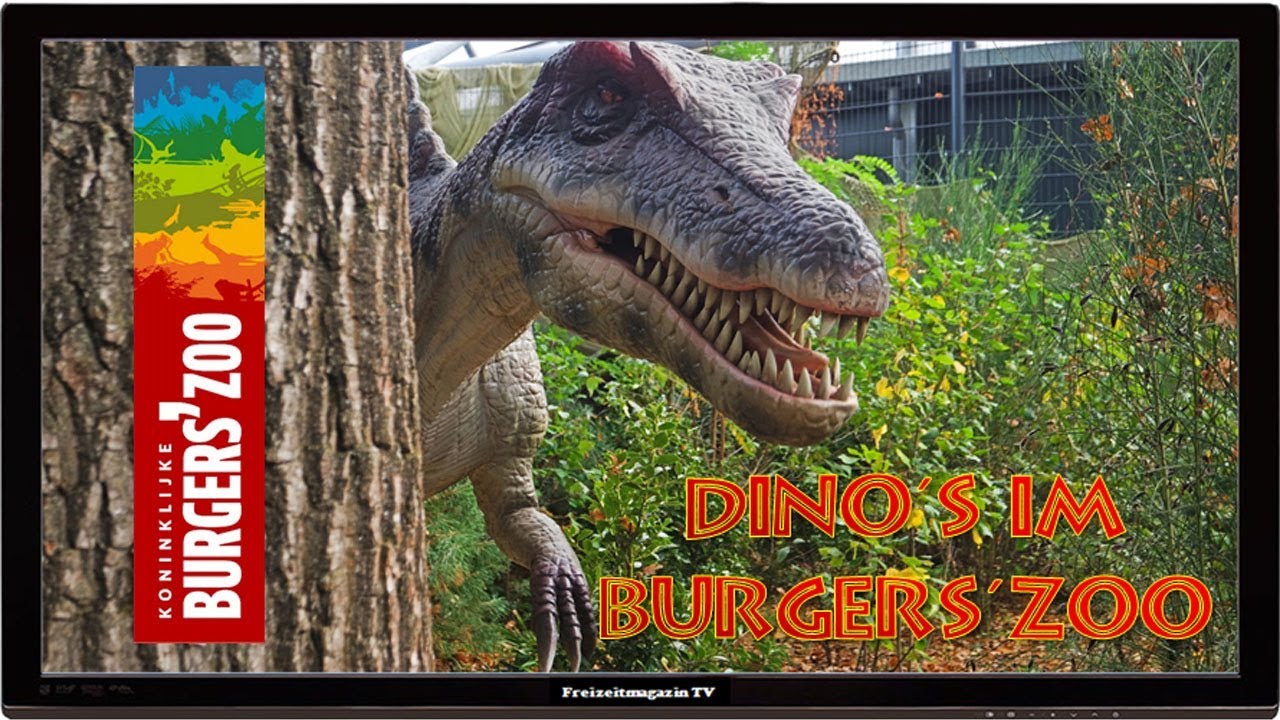 Dino´s im Burgers Zoo - Jurassic Park in Arnheim
