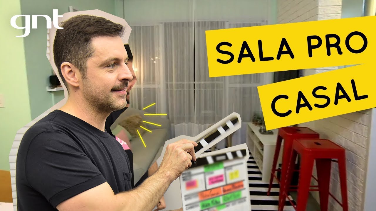 Dicas infalíveis para uma sala moderna para um casal | Antes e Depois | Maurício Arruda