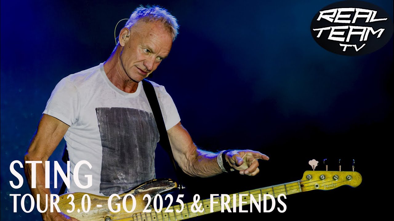 Sting TOUR 3 0 - GO 2025 & Friends Gorizia - REAL TEAM TV