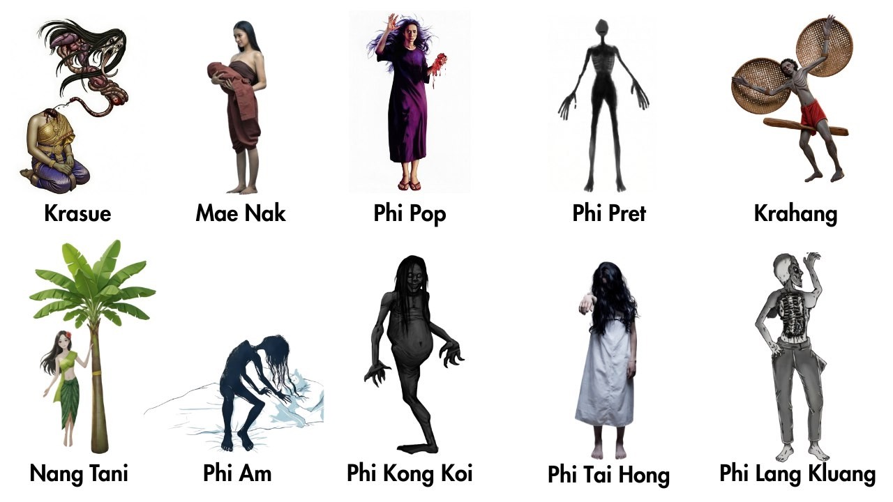 Makhluk Mitologi Paling Mengerikan dari Thailand!