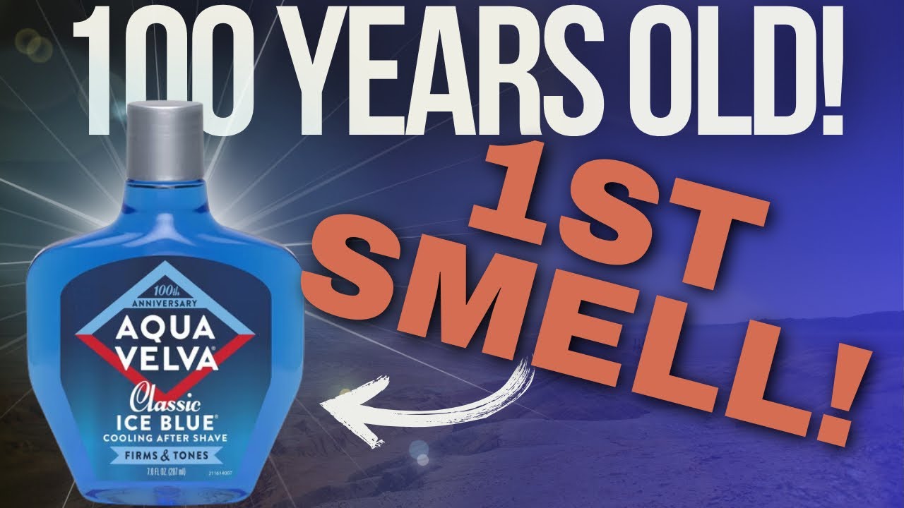 100 Year Old $5 Legend 1st Smell! Aqua Velva Ice Blue