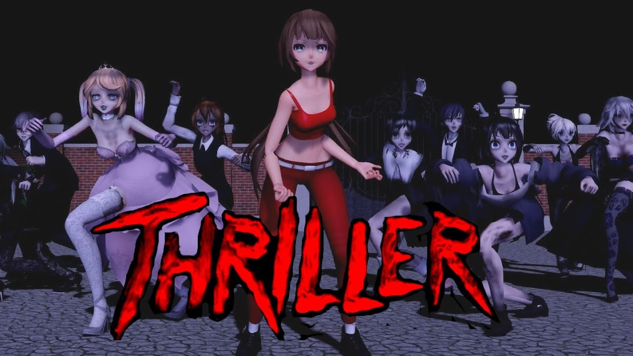 [MMD]MJ THRILLER(C-gumi)