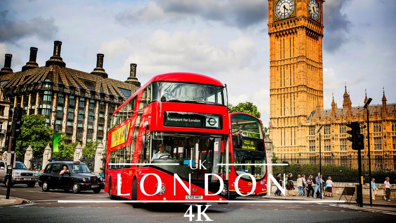 London 4K Drone 🇬🇧 Big Ben Parliament Building