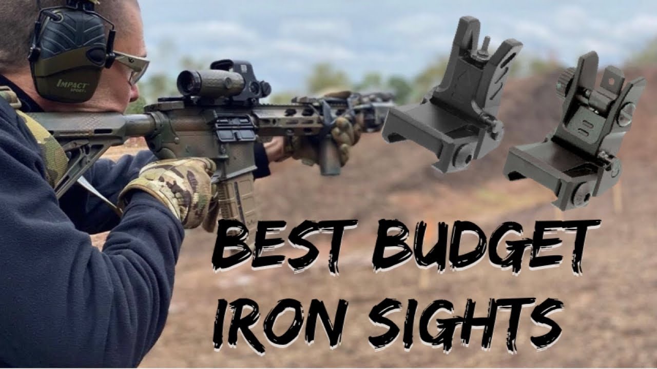 Прицельные приспособления UTG Super Slim Flip Up Iron Sights — лучше, чем Magpul MBUS?
