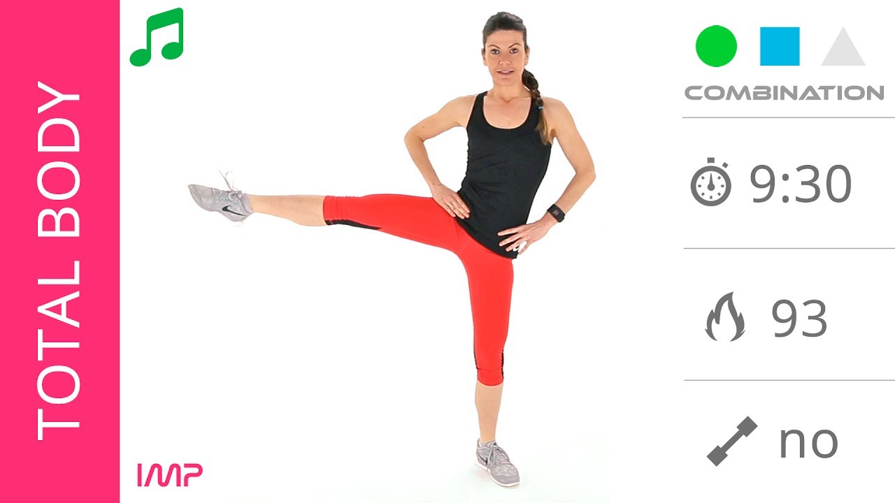 Total Body Cardio Senza Salti Con Esercizi Per Dimagrire e Tonificare