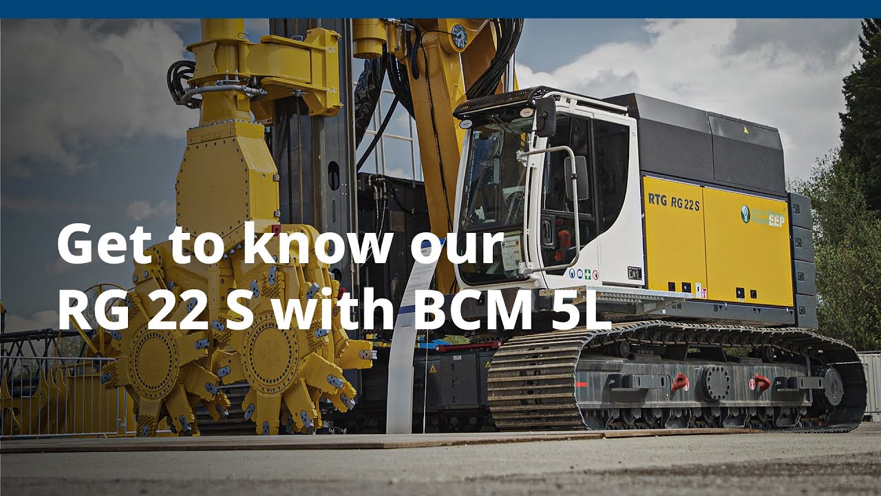 BAUER Maschinen GmbH – Get to know our RG 22 S with BCM 5L