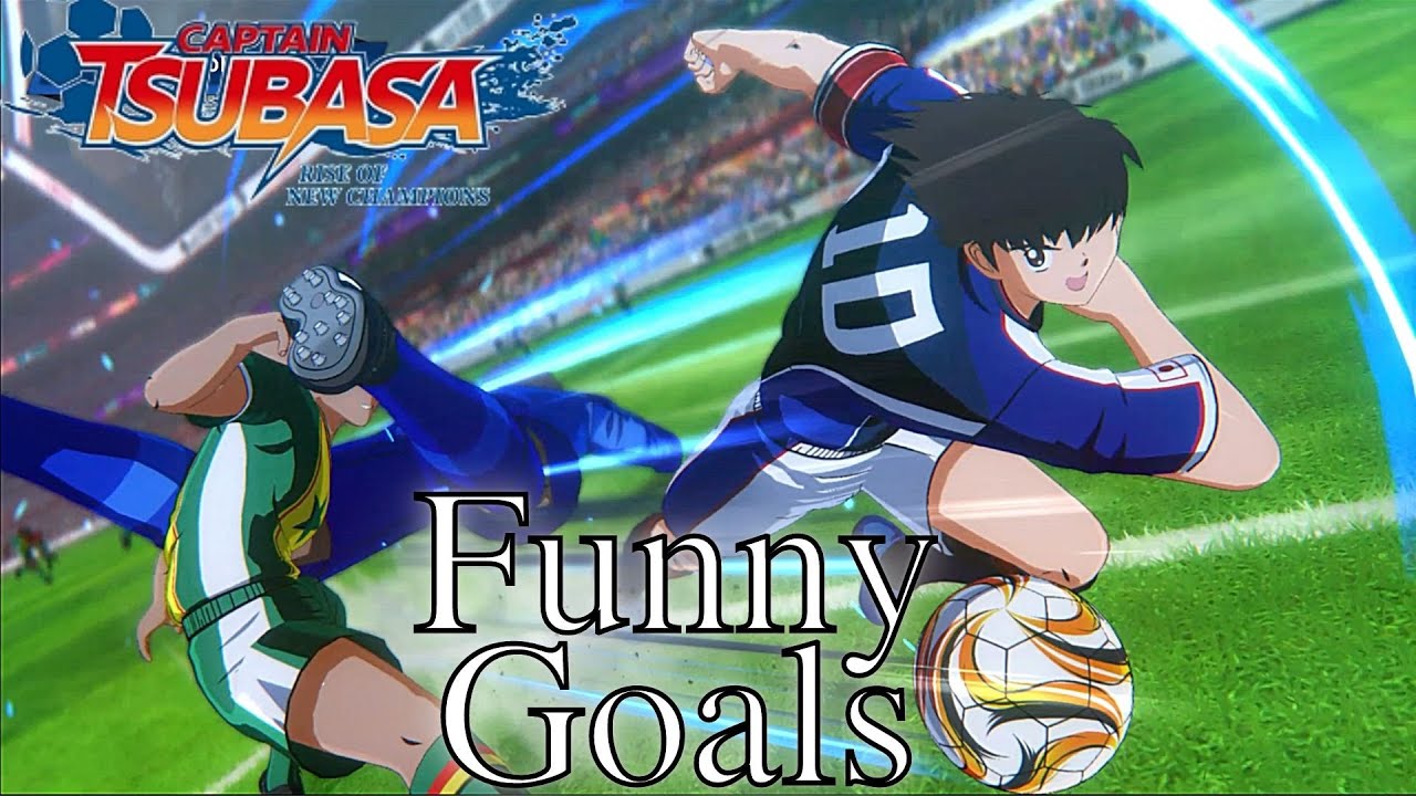 Funniest Goals in Soccer Gaming & Unique Goals | Captain Tsubasa Rise of New Champions