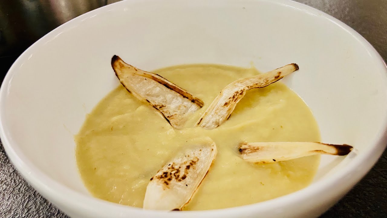 Curried PARSNIP SOUP Refined With Coconut Milk | I COOK 4 U