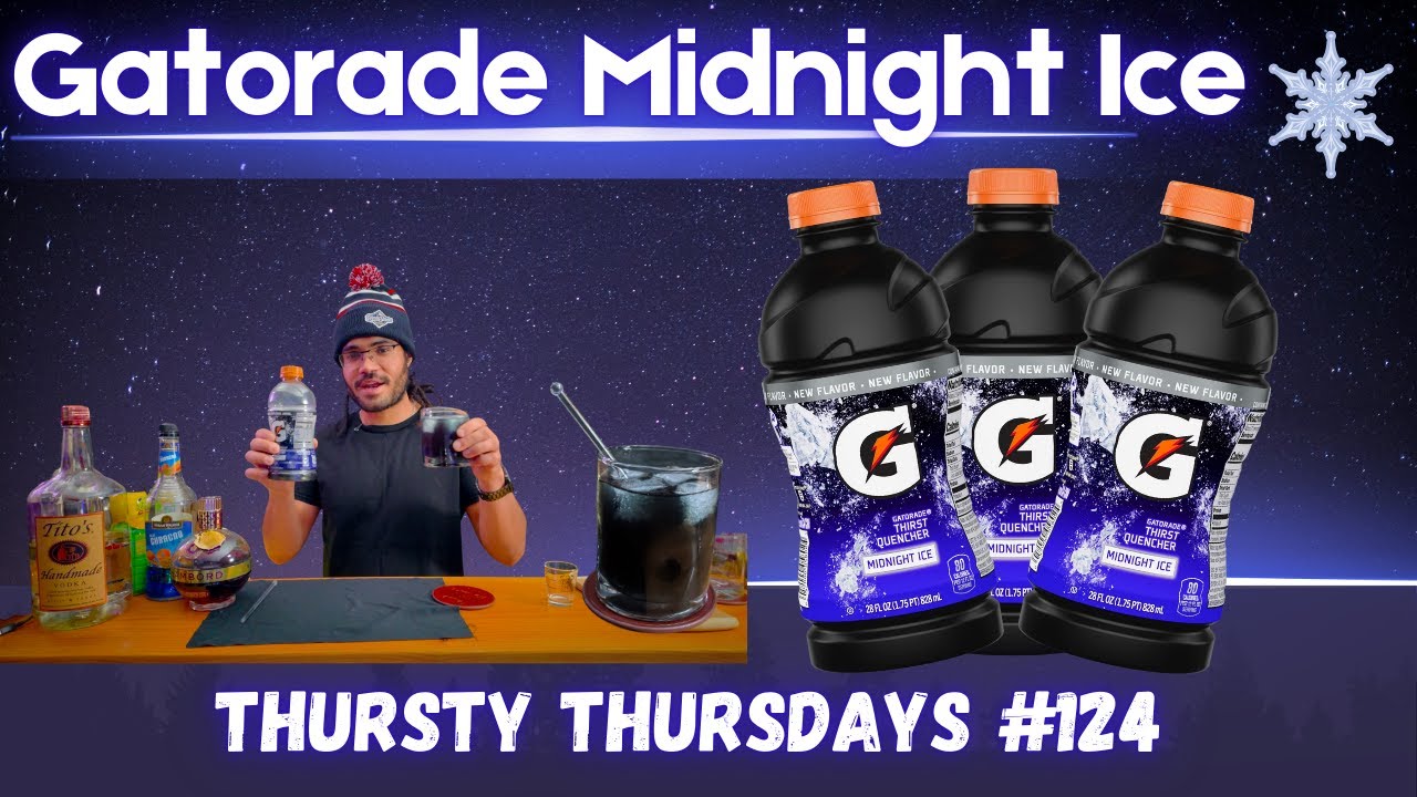 Gatorade Midnight Ice Review + Our Night Shift Cooler 🌙❄️ | Thursty Thursdays 