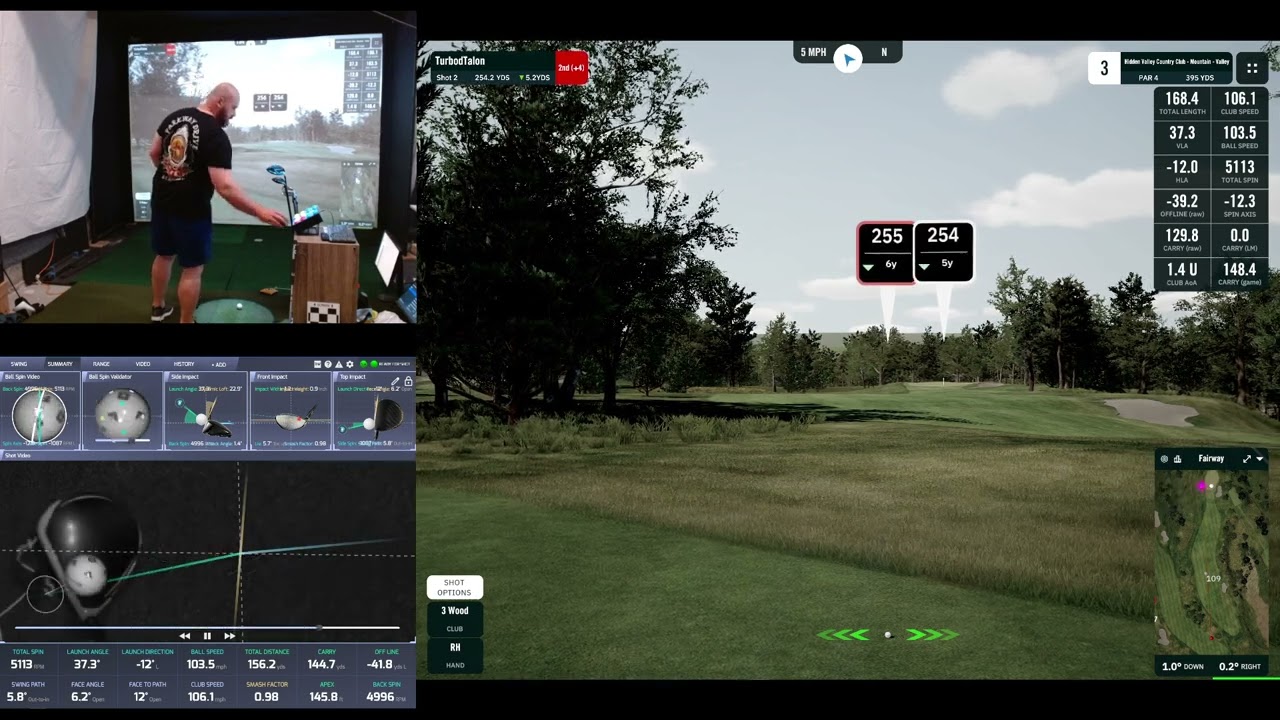 GS Pro Sim Golf FFK's Crazy Fun League 'Summer Sizzle & Rizzle' @ HIdden Valley Golf Club, Utah