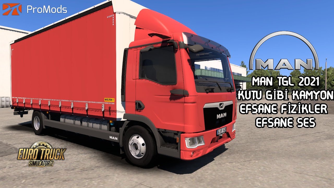 ETS 2 - MAN TGL 2021 KAMYON- EFSANE SES EFSANE FİZİKLER- LOGİTECH G29 GAMEPLAY