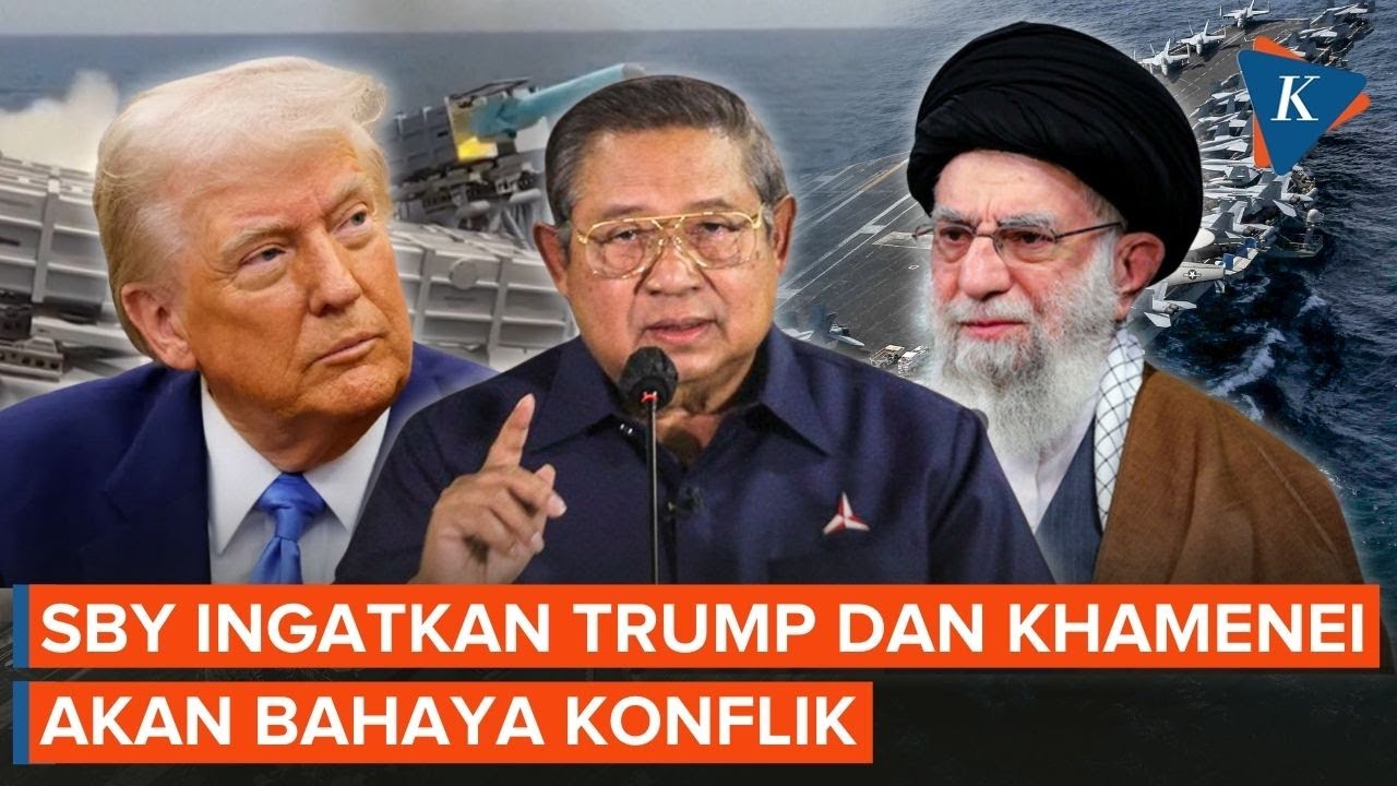 SBY Kirim Pesan untuk Trump dan Khamenei soal Konflik AS-Iran