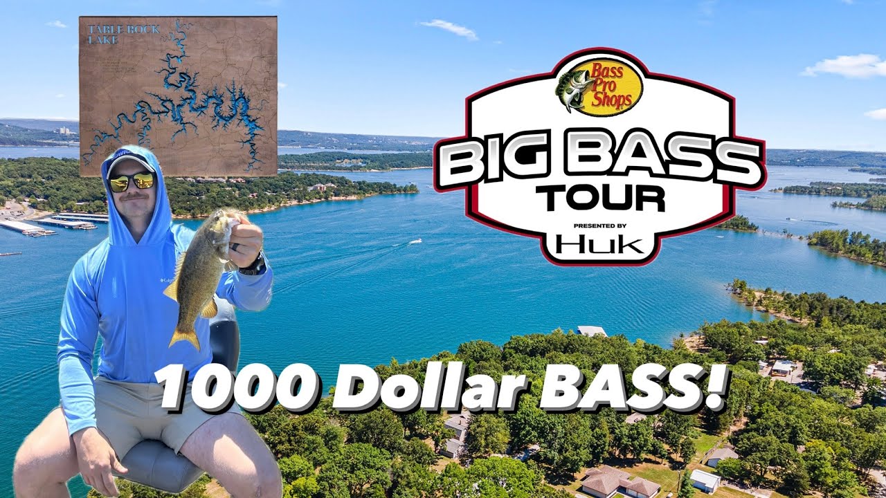 Table Rock Lake Bass Tournament…Bed fishing in April