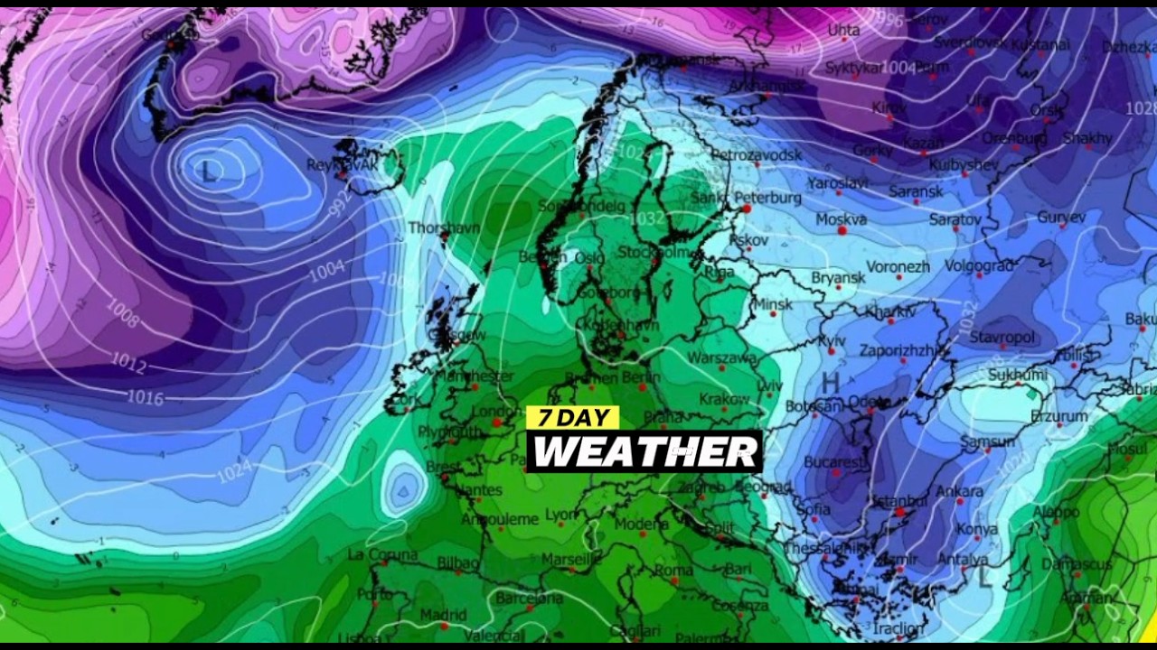European Weather | GFS Model in 850 hPa March 13, 2026 l Europe Temperature