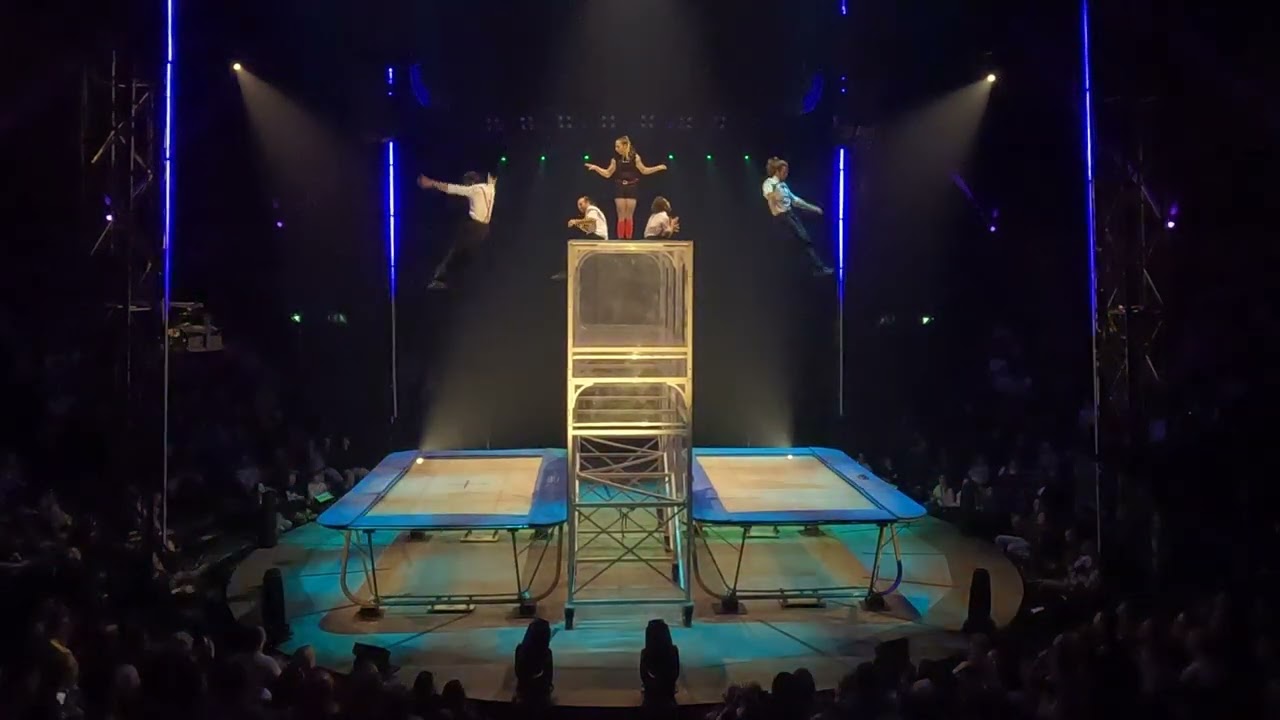 Catwall Acrobats in Flic Flac Xmas Show 2022/23