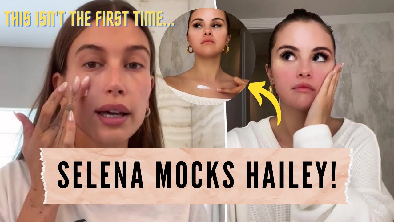 Селена Гомес высмеивает Хейли Бибер в TikTok!