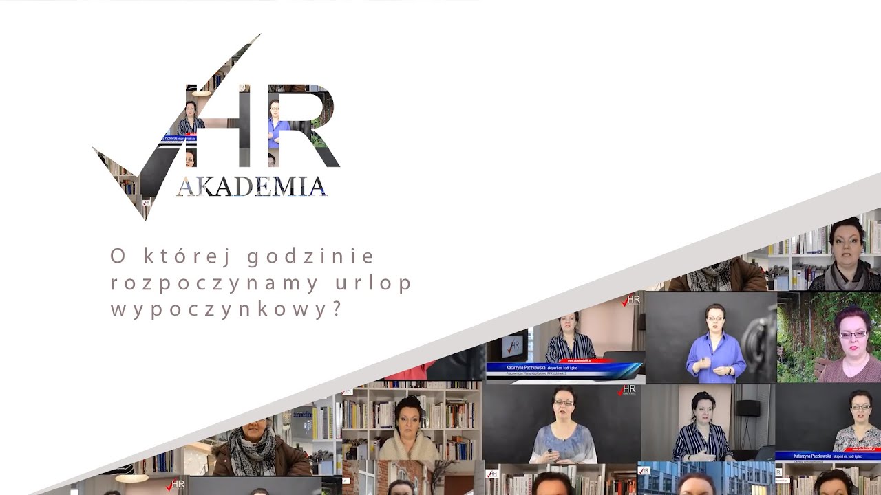 O której godzinie rozpoczynamy urlop wypoczynkowy?