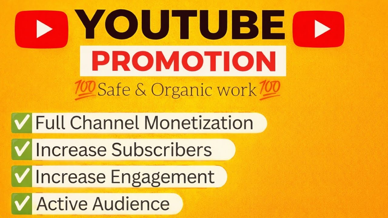Live channel checking Creator promotion||