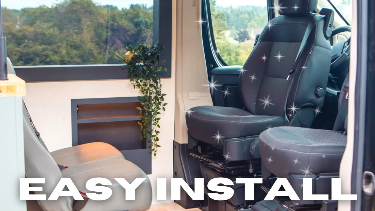 Swivel Seats in 4 Minutes | Promaster Vanbuild