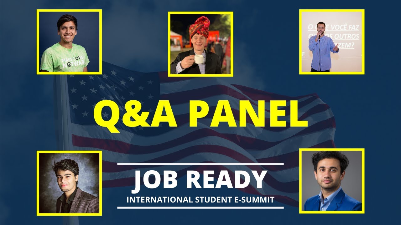 Fall 2021 Admit Impact In America? USA H1B Visa Timeline? Job Ready Panel Q&A